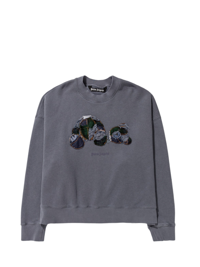 Palm angels patchwork hoodie best sale