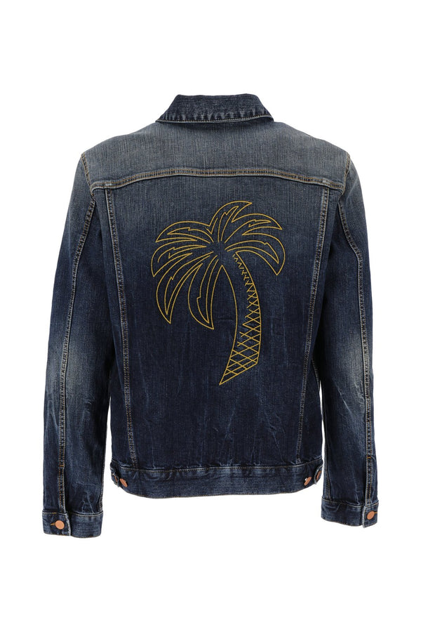 Palm Angels Palm Angels Faded Logo Patch Jacket