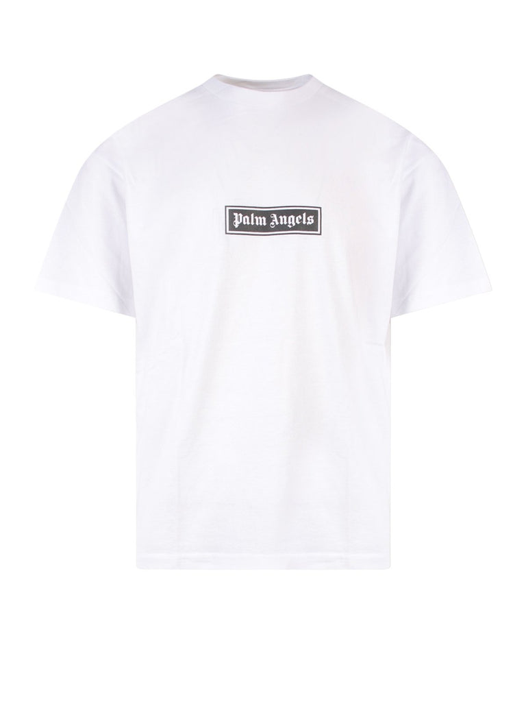 Palm Angels Palm Angels Logo-Printed Distressed T-Shirt – TOPDROP