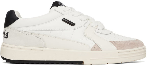 PALM ANGELS White & Black University Sneakers