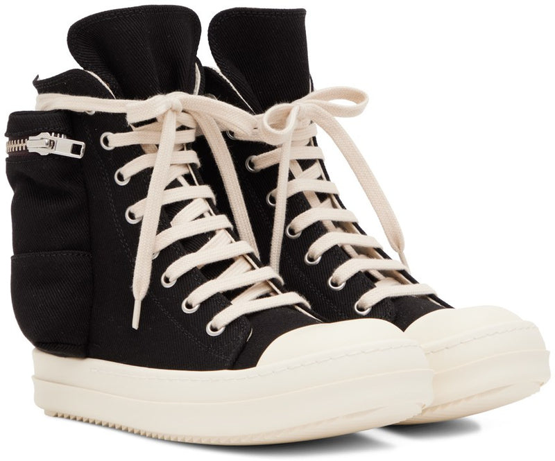 RICK OWENS DRKSHDW Black Cargo Sneakers – TOPDROP-NEWYORK