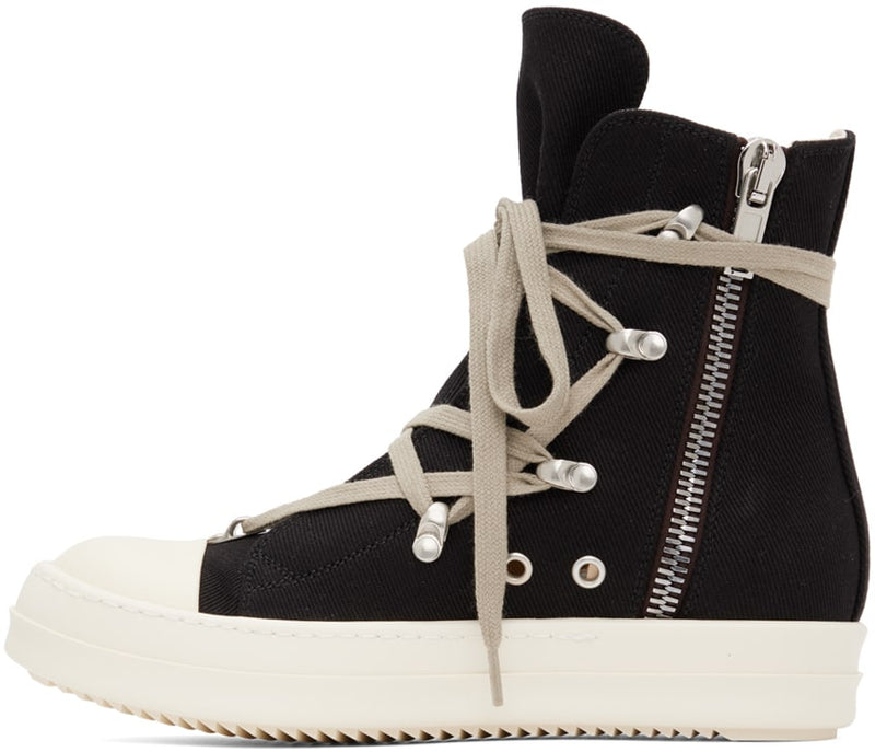 RICK OWENS DRKSHDW Black Hexa Sneakers