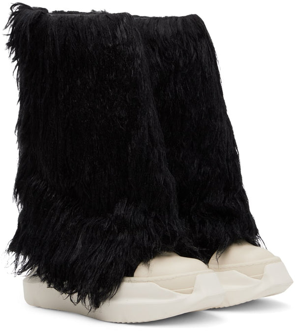 RICK OWENS DRKSHDW Black Strobe Fogachine Boots