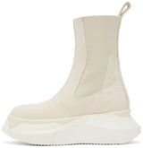 RICK OWENS DRKSHDW Off White Beatle Abstract Ankle Boots – TOPDROP